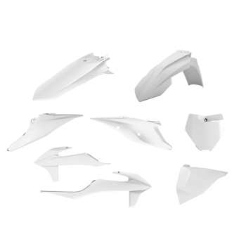 Polisport kit KTM SX/XC/SX-F/XC-F(19) white BD