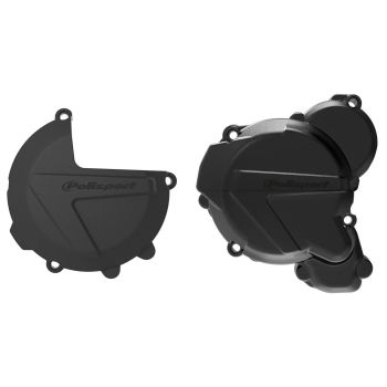 Polisport Clutch+Igni.+Waterpump prot. EXC250/300 24-.. Black