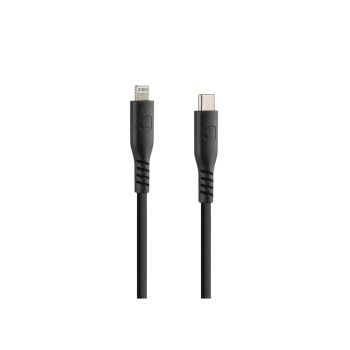 Optiline Pro Silicon cable Usb Type C > Apple 8 Pin - 20 cm 91783