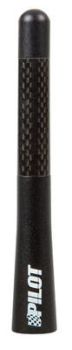 Alumiinium antenn, carbon-2, must, 110mm