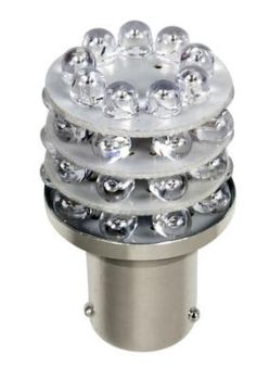 LAMBIPIRN, MULTI-LED, BA15S,P21W, VALGE