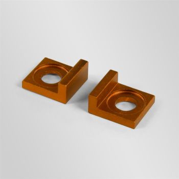TENDEURS ALU DE CHAINE - Ø15MM ORANGE