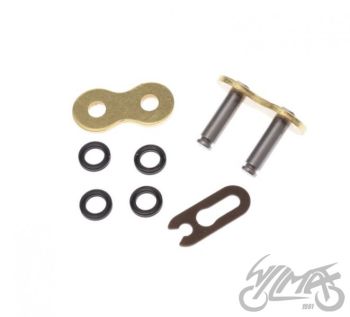 ZAPINKA ŁAŃCUCHA 520 X-RING ZŁOTA MOTOCHAIN