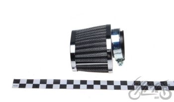FILTR POWIETRZA 38 mm OWAL WYSOKI CHROM
