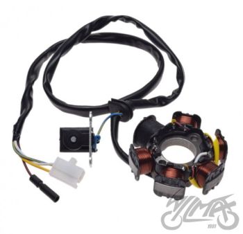 STATOR ISKROWNIK 6 CEWEK DO PEUGEOT SPEEDFIGHT 50