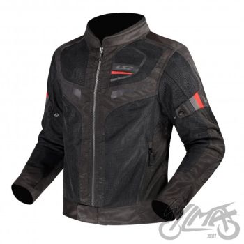 KURTKA LS2 GARDA AIR MAN BLACK RED M