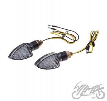 KIERUNKOWSKAZ BIAŁY KLOSZ LED CARBON P+L CH-1020