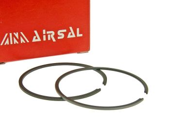 piston ring set Airsal Tech-Piston 70.5cc 48mm for Minarelli AM