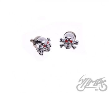 Polt numbrimärgi alusele - pealuu/luud, kroomitud