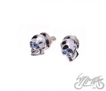 Polt numbrimärgi alusele - pealuu, kroomitud