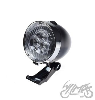 LAMPA ROWEROWA PRZÓD RETRO LED