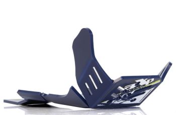 AXP Xtrem HDPE Skid Plate Blue Husqvarna FE450-FE501 17-20