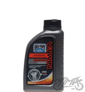 BEL-RAY V-TWIN MINERAALÕLI 4T 20W-50 1L