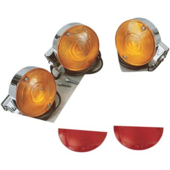 TURN SIGNAL W/AMBER LENSE - DB