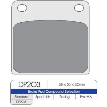 BRAKE PAD SUZ REAR