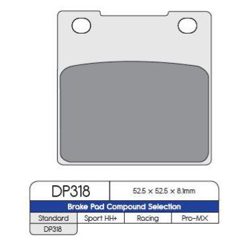 BRAKE PAD KAW/SUZ REAR