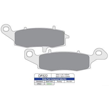 BRAKE PAD KAW/SUZ FRT