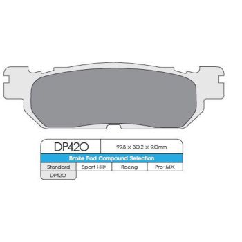 BRAKE PAD YAM REAR