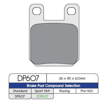 BRAKE PAD MX ALL F/R