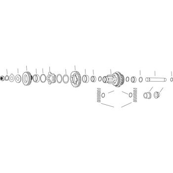 COUNTERSHAFT 65-76 BT
