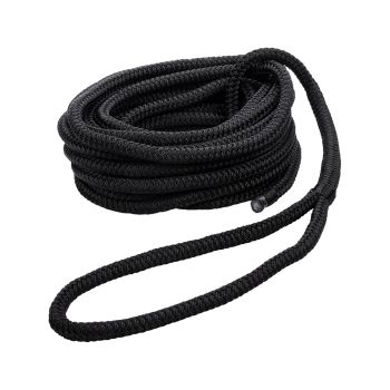 Qvarken Mooring Rope Dockline with eye 12mm 15m black