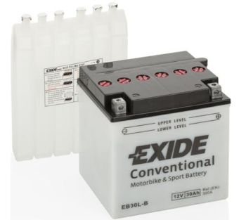 AKU EXIDE 12V HOOLDATAV 30Ah 300A(EN) 165x130x176 -/+