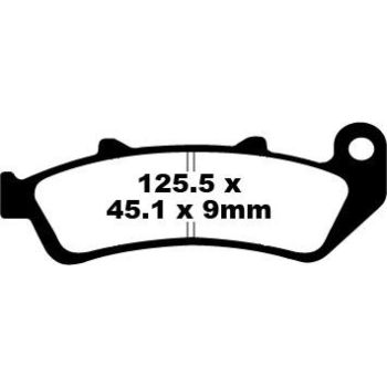 BRAKE PAD FA SER ORGANIC