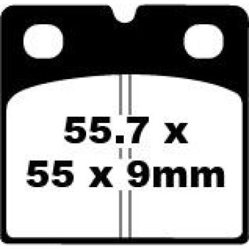 BRAKE PAD FA SER ORGANIC