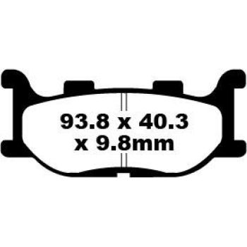 BRAKE PAD FA SER ORGANIC