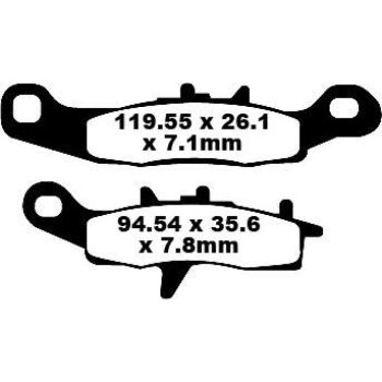 BRAKE PAD SINT R SERIES