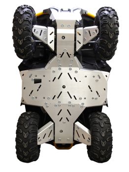 Skid plate full set (aluminium): LONCIN XWOLF 700: LONCIN XWOLF 550: GOES XWOLF 700