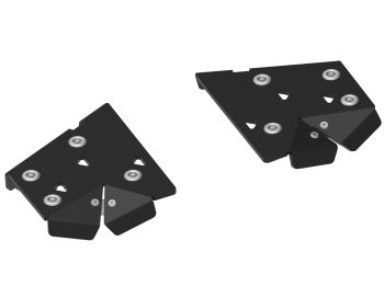 Pl. Rear A-arm guards (pair): CanAm Outlander 850/1000 G3 (2025+)