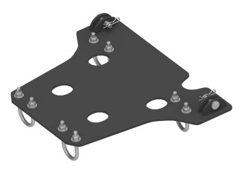 Mid-mount adapter: LONCIN XWOLF 1000