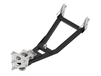 V-plow front-mount push tubes: for tracks fitted ATV: ( narrow mount )
