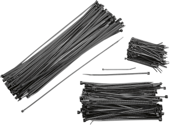 CABLE TIE 100PK 15 BLK