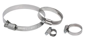Hose clamp S.S. 9 x 8-12 mm (package 10 pcs)