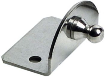 90° plate Ø 10mm-ball external