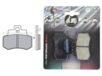KLOCKI HAMULCOWE KYMCO GRAND DINK 250 TYŁ RMS