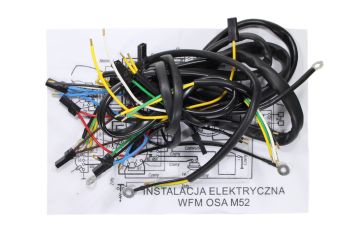 INSTALACJA ELEKTRYCZNA WFM OSA M52 CZARNA ML