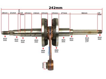 WAŁ KORBOWY YAMAHA BOOSTER ROB
