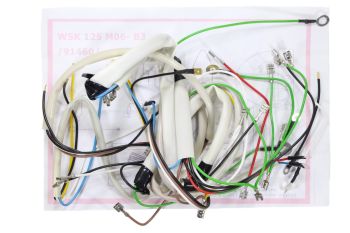 INSTALACJA ELEKTRYCZNA WSK 125 M06 B3 BIAŁA ML