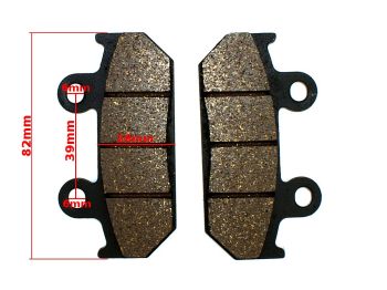 KLOCKI HAMULCOWE HONDA CBR250F CBR500F FM