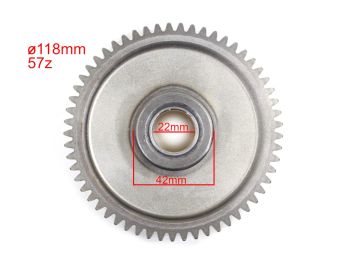 ZĘBATKA ROZRUSZNIKA ATV 200 BASHAN 57z 42mm 20 WAŁKÓW