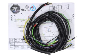 INSTALACJA ELEKTRYCZNA WSK M06B3 125 "KOS" "GIL"
