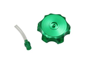 KOREK ZBIORNIKA PALIWA ATV 110/125 CROSS 125 ALUMINIUM ZIELONY HB