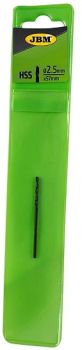 METALLIPUUR HSS-R/4241 2.5X57MM. MUST. RIPUTUSPAKEND JBM