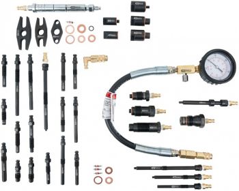 36-OS. KOMPRESSIOONI TESTRI KOMPL. DIISEL. 0-1000PSI KS TOOLS