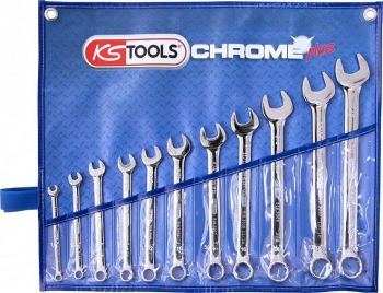 11-OS. TOLLMÕÕDUS SILMUS-LEHTVÕTMETE KOMPL. 1/4"-7/8". PVC-KOTT KS TOOLS