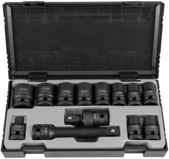 13-OS. 1/2" LÖÖKPADRUNITE KOMPL. 10-22MM +PIKENDUS. KARDAAN JBM*
