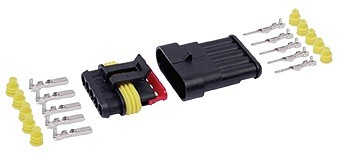 PISTIKUPESA+PISTIK SUPERSEAL 5-PIN BLISTER 1TK M+